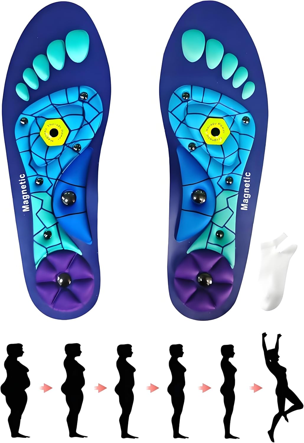 Magnetic Therapy Sports Insoles
